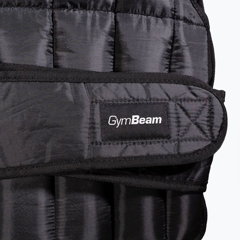 Tréningová vesta s záťažou GymBeam Weighted Vest 15 kg black 3