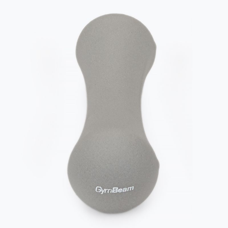 Činky GymBeam Neoprene Dumbbells 2 x 1 kg light grey 2