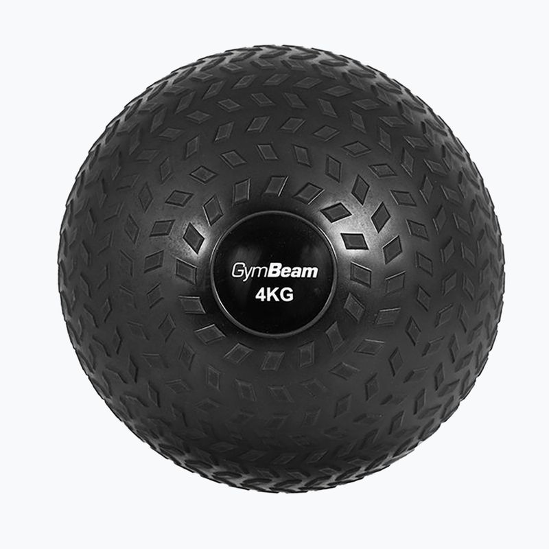 Medicínska lopta GymBeam Slam Ball 4 kg čierna