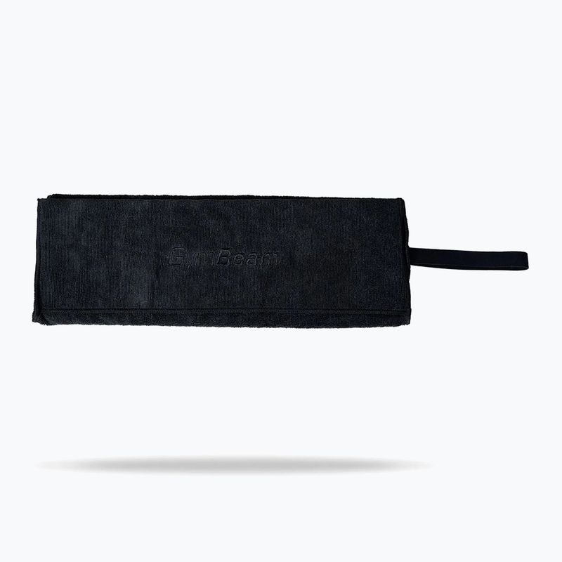 Rýchloschnúci uterák GymBeam Microfibre Sports black 2