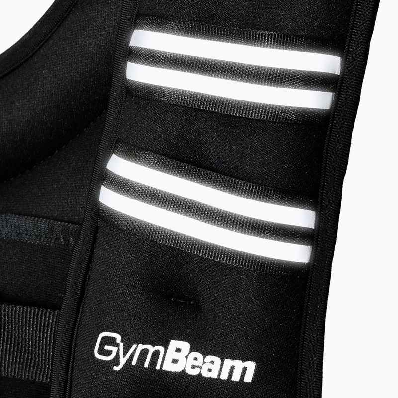 Tréningová vesta s záťažou GymBeam Weighted Vest 7 kg black 3