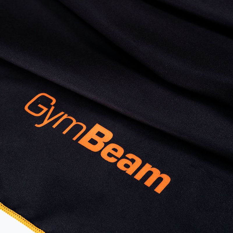 Rýchloschnúci uterák GymBeam black/orange 3