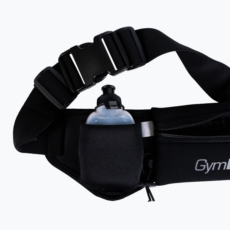 Bežecký opasok GymBeam Trail Hydrobelt + fľaša na vodu 180 ml black 2