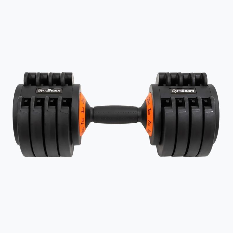 Nastaviteľná činka GymBeam Dumbbell Adjustable 20 kg black 2
