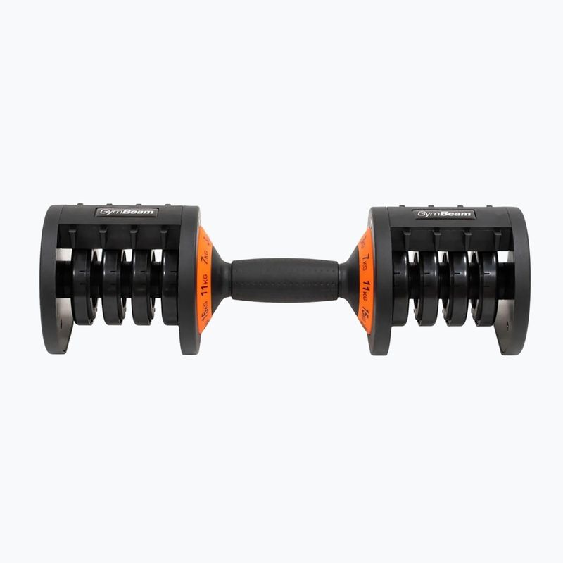 Nastaviteľná činka GymBeam Dumbbell Adjustable 20 kg black 3