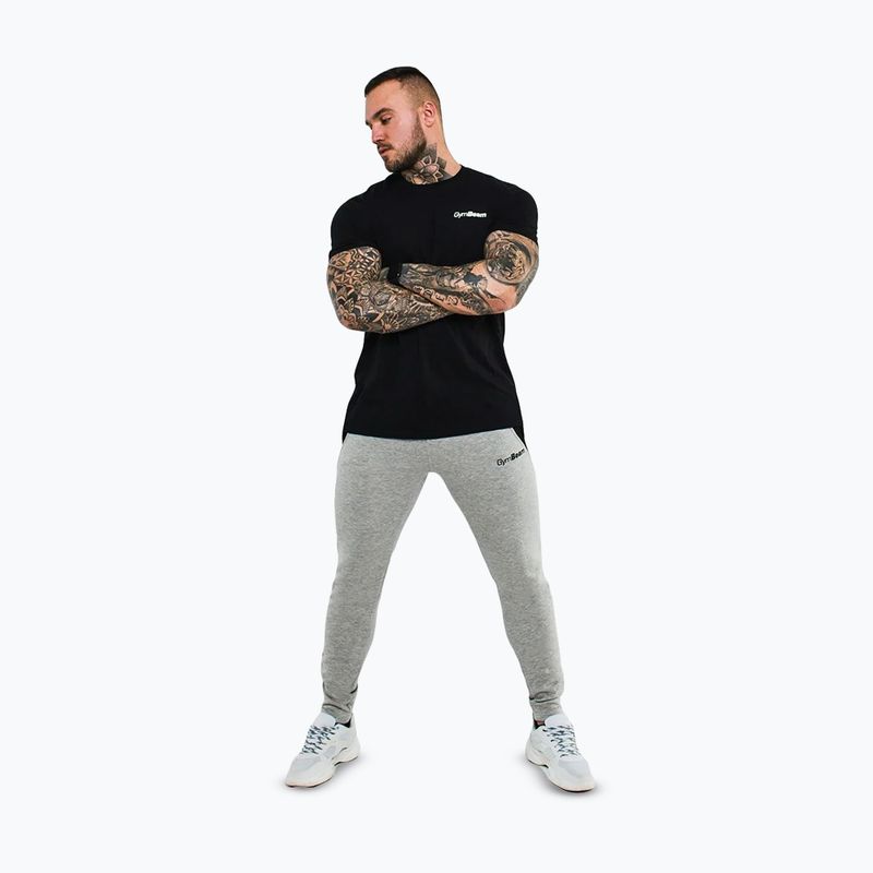Pánske tričko GymBeam Basic black 2