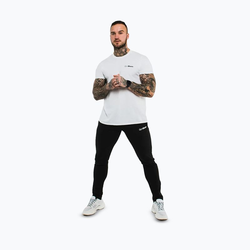 Pánske tričko GymBeam Basic white 2