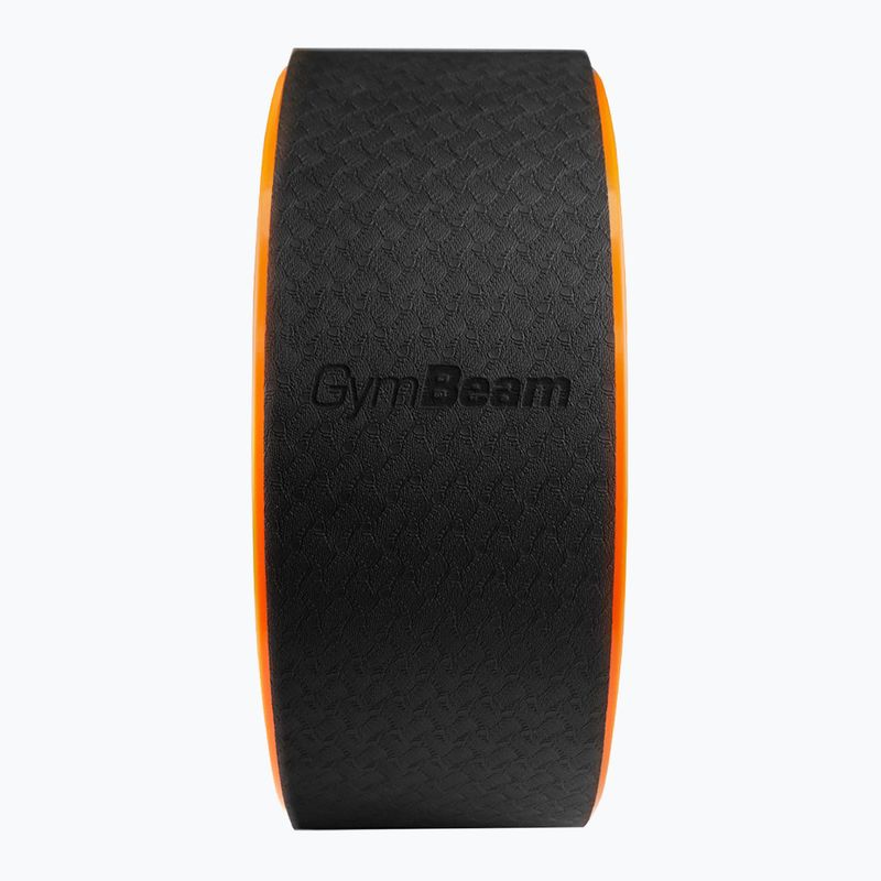 Koleso na cvičenie GymBeam do jogi orange/black 3