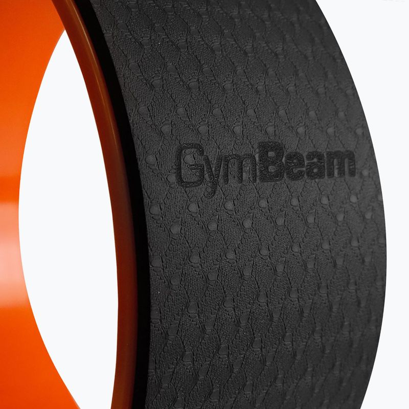 Koleso na cvičenie GymBeam do jogi orange/black 4