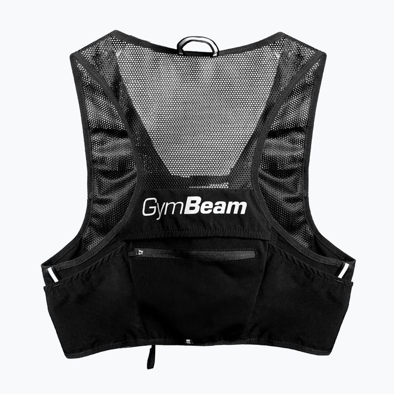 Bežecká vesta GymBeam black 2