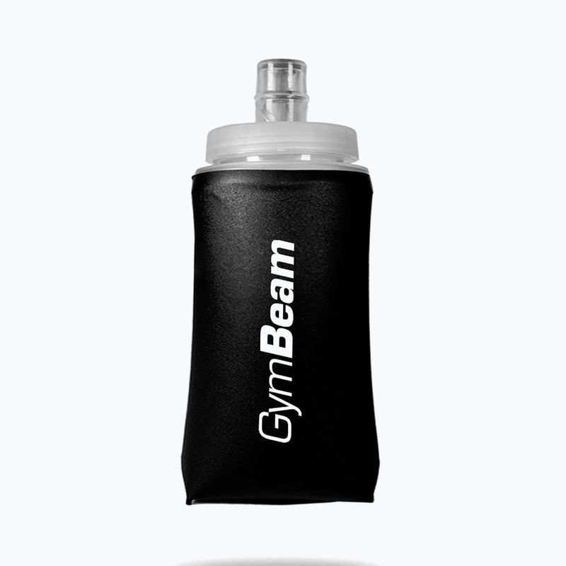 Športová fľaša GymBeam Hydra Soft 250 ml black