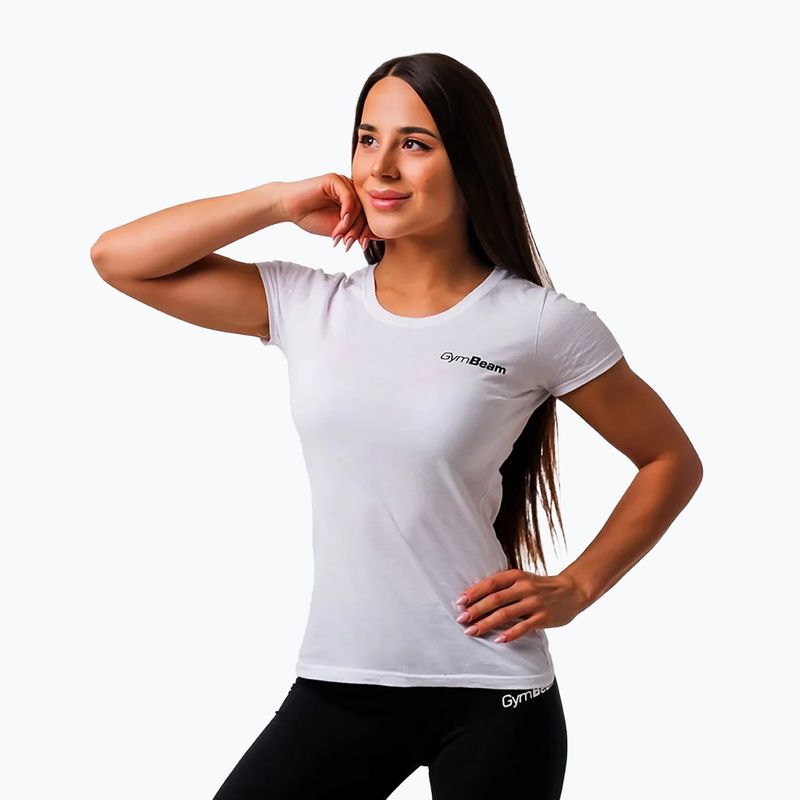 Dámske tričko GymBeam Basic white 3