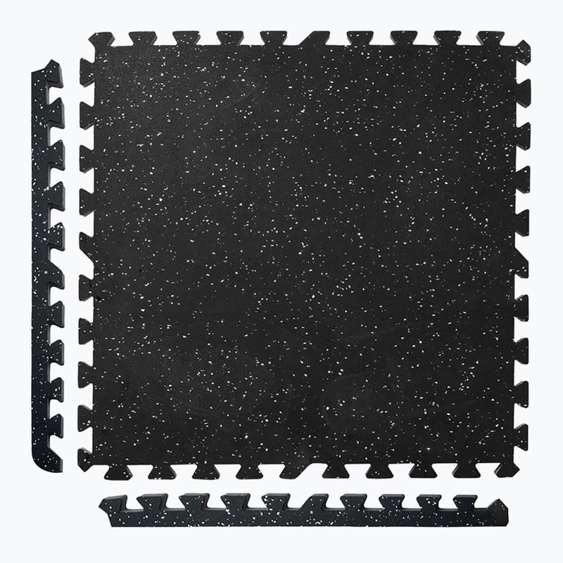 Podložka na cvičenie GymBeam Puzzle Pro 4 szt black 5