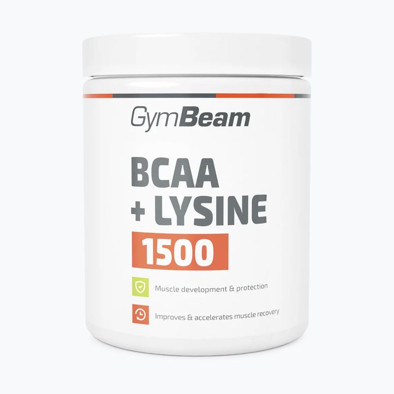 Aminokyseliny GymBeam BCAA 1500 + Lyzín 300 tabliet