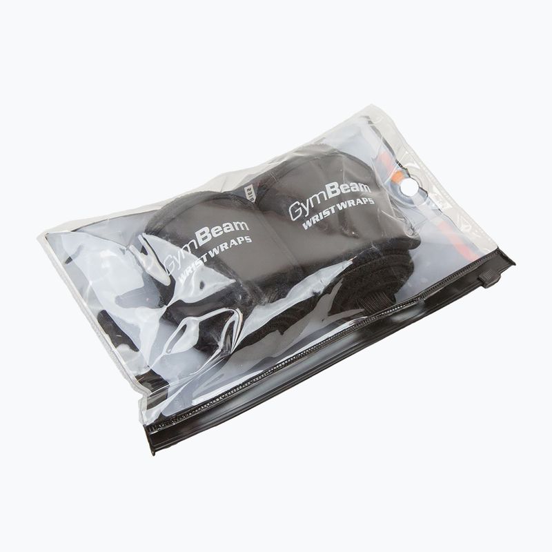 Bandáže na zápästie GymBeam black 3