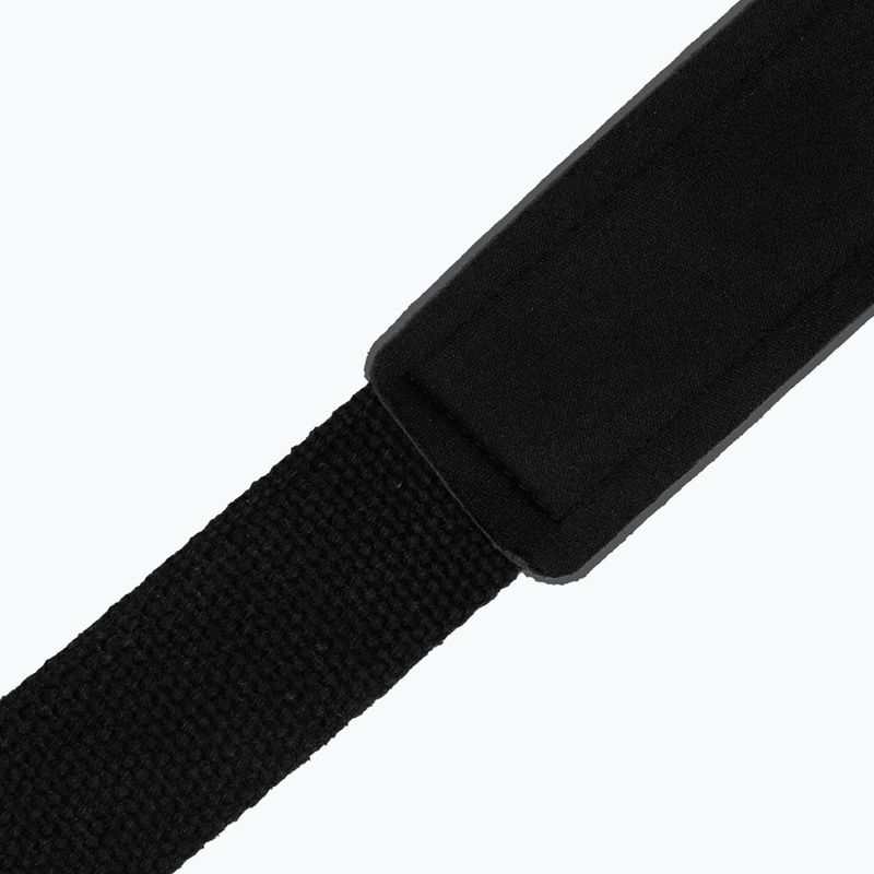 Vzpieračské trhačky GymBeam X-Grip black/red 3