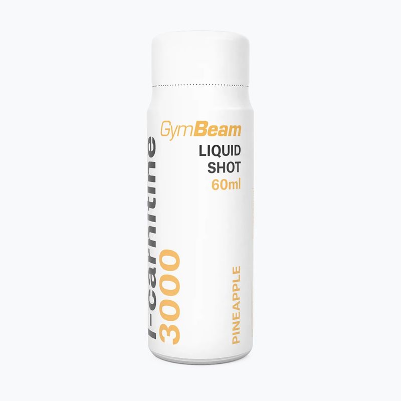 Spaľovač tukov GymBeam L-karnityna 3000 Liquid 60 ml pineapple 2