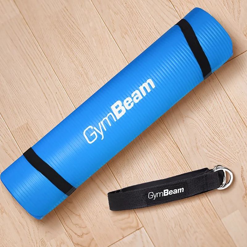 Podložka na cvičenie GymBeam Yoga Mat blue 3