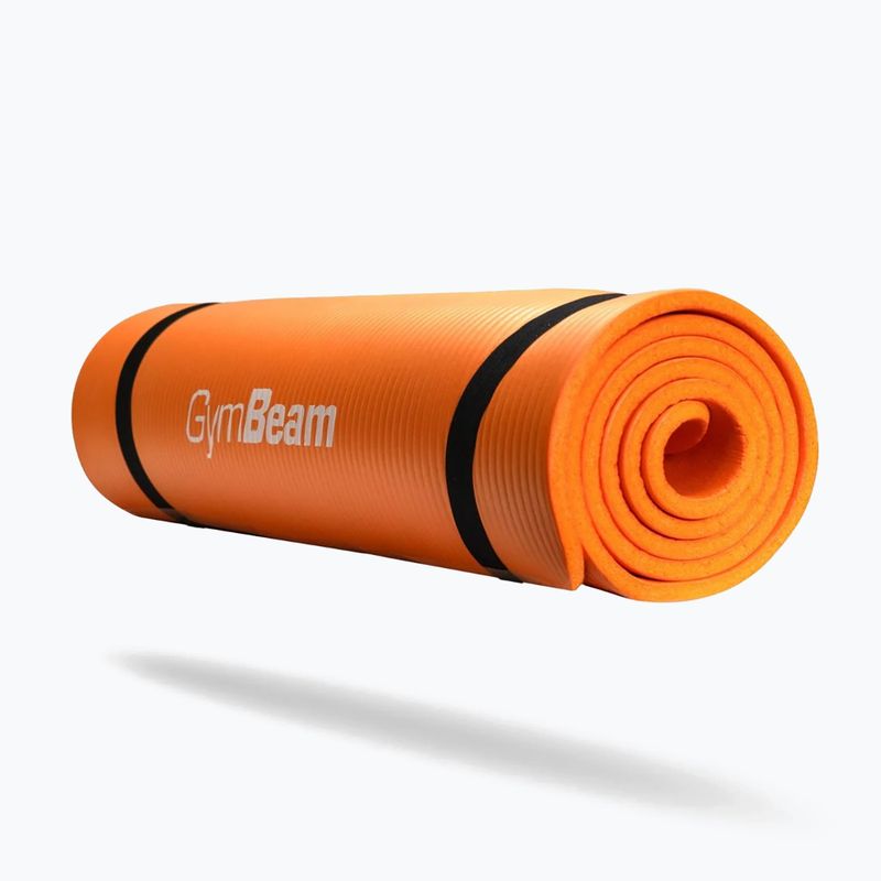 Fitness podložka GymBeam Yoga 1 cm orange 2