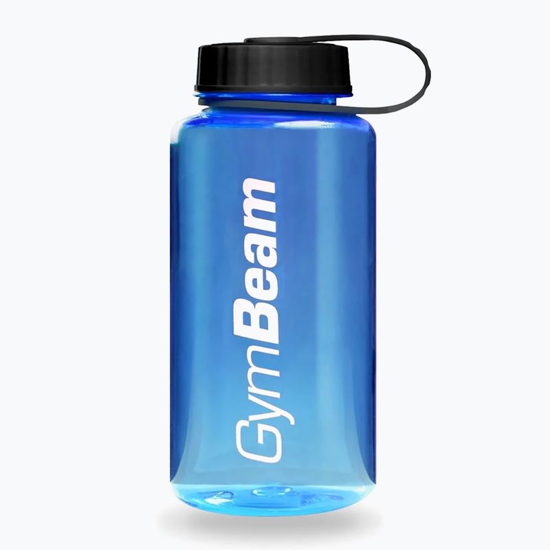Fľaša GymBeam Blue 1000 ml clear