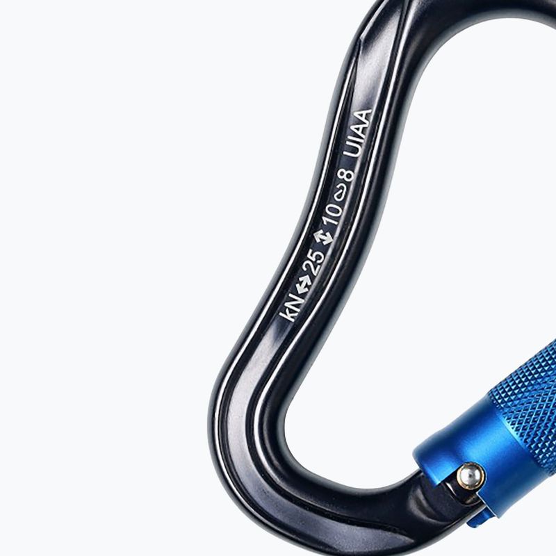 Karabínka Ocun Eagle HMS Triple anthracite 4