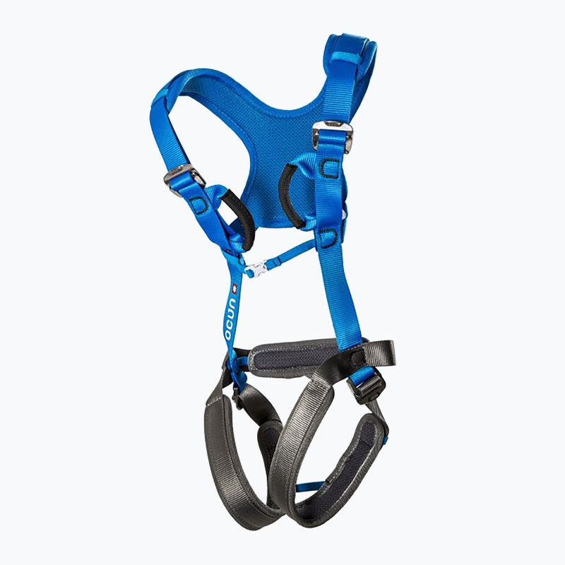 Detský lezecký úväzok Ocun Doppler carribean blue 3