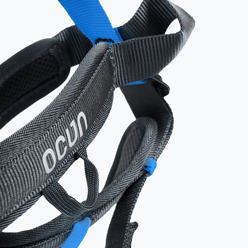 Detský lezecký úväzok Ocun Doppler carribean blue 8