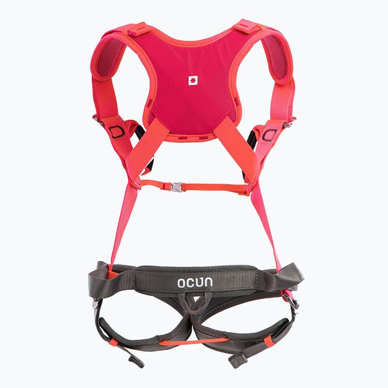 Detský lezecký úväzok Ocun Doppler pink 2