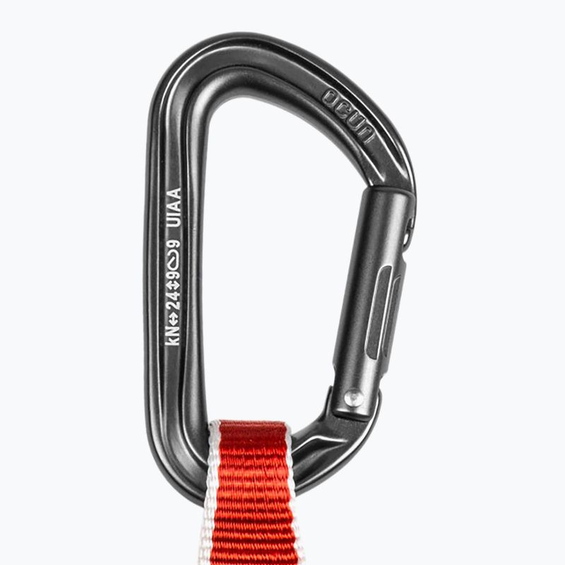 Lezecké expresky Ocun Hawk QD Zoom PA 12 cm 6 ks red 3