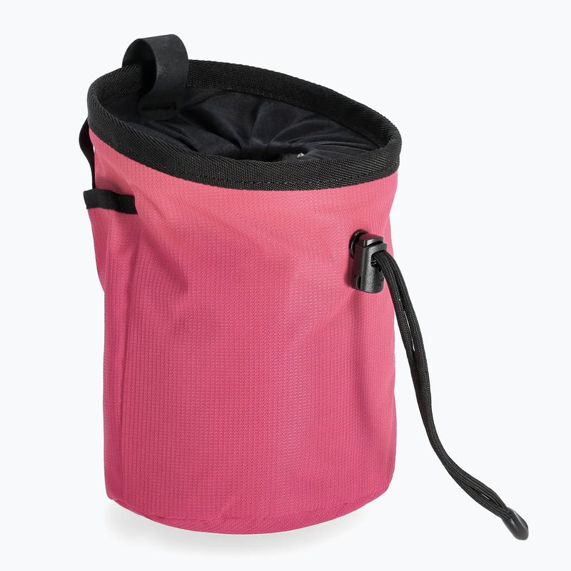 Vrecko na magnézium Ocun Push + bedrový opasok pink rose 3