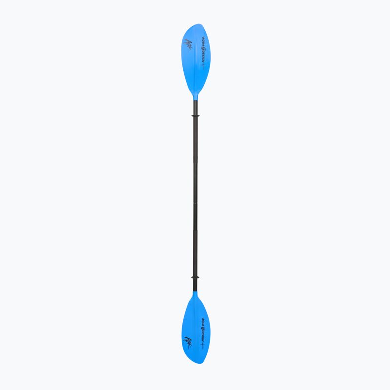 Kajakárske pádlo 4-dielne AQUADESIGN K1 Attak 4 blue