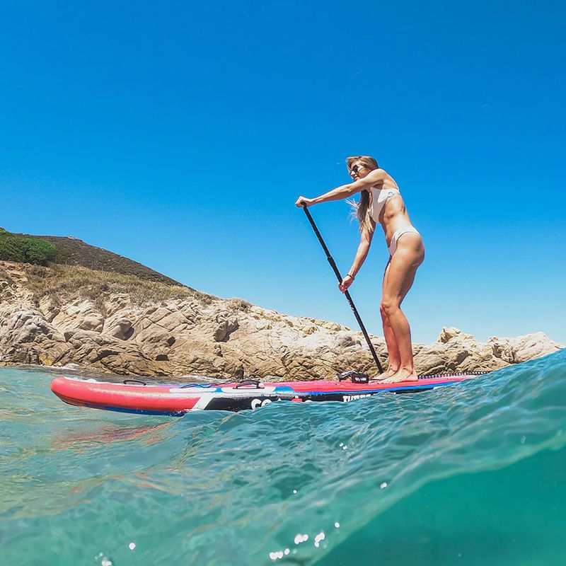 Coasto Turbo 12'6'' modrá/červená SUP doska 15