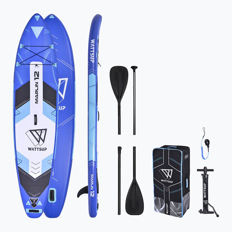 WATTSUP Marlin Combo 12'0'' SUP doska modrá PB-WMAR121