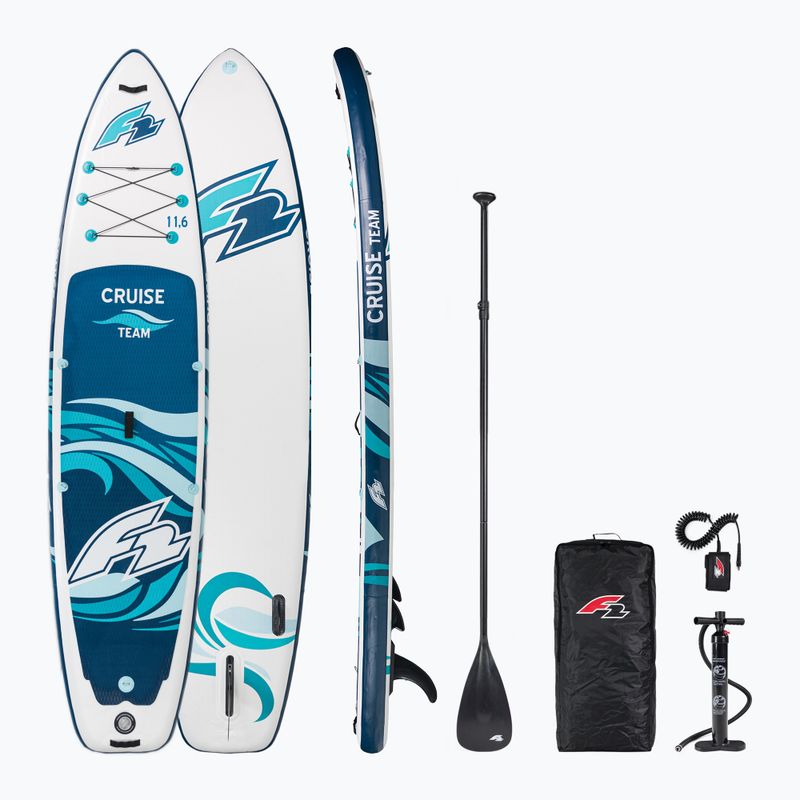 SUP doska F2 Cruise Hft 11'5' modrá F2CRU11.5-22