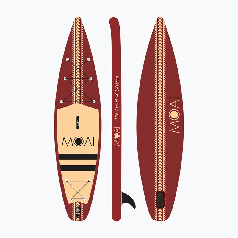 Paddleboard MOAI Limited Edition 12'6" red 2