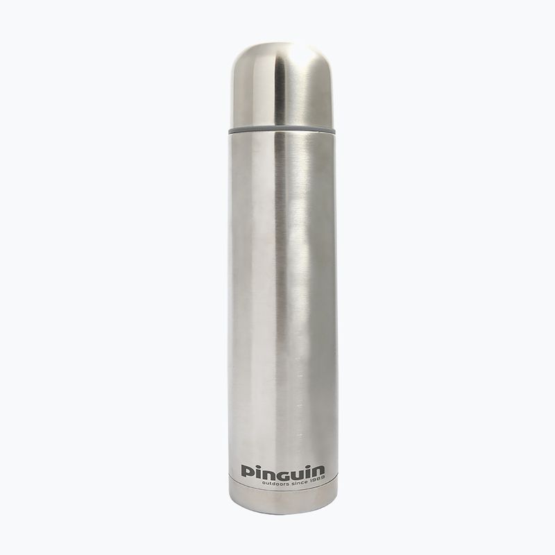 Vákuová termofľaša Pinguin 1000 ml strieborná