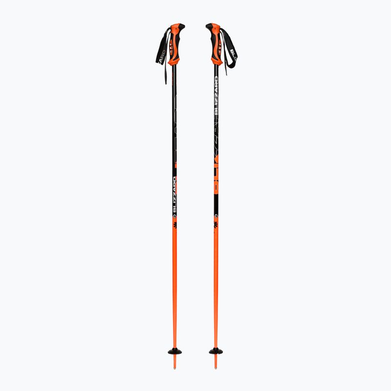 Lyžiarske paličky Blizzard Allmountain neon orange