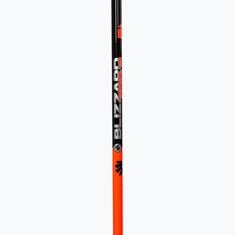 Lyžiarske paličky Blizzard Allmountain neon orange 4