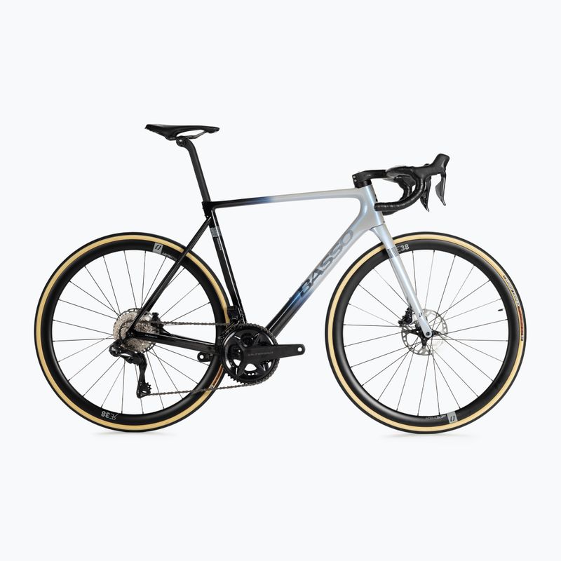 Basso Diamante Disc cestný bicykel strieborný DID3122