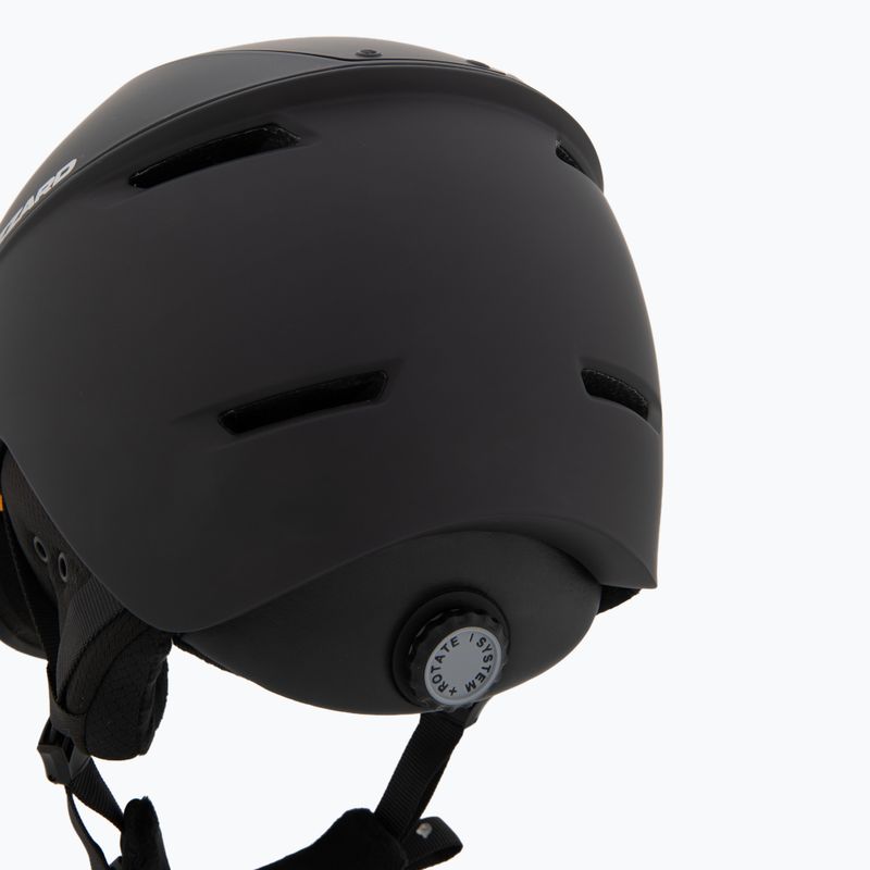 Lyžiarska prilba Blizzard Edge Visor black/mirror smoke 8
