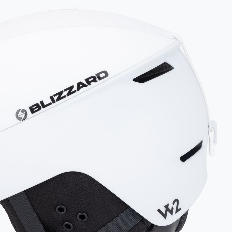 Lyžiarska prilba Blizzard Edge W2W white 7