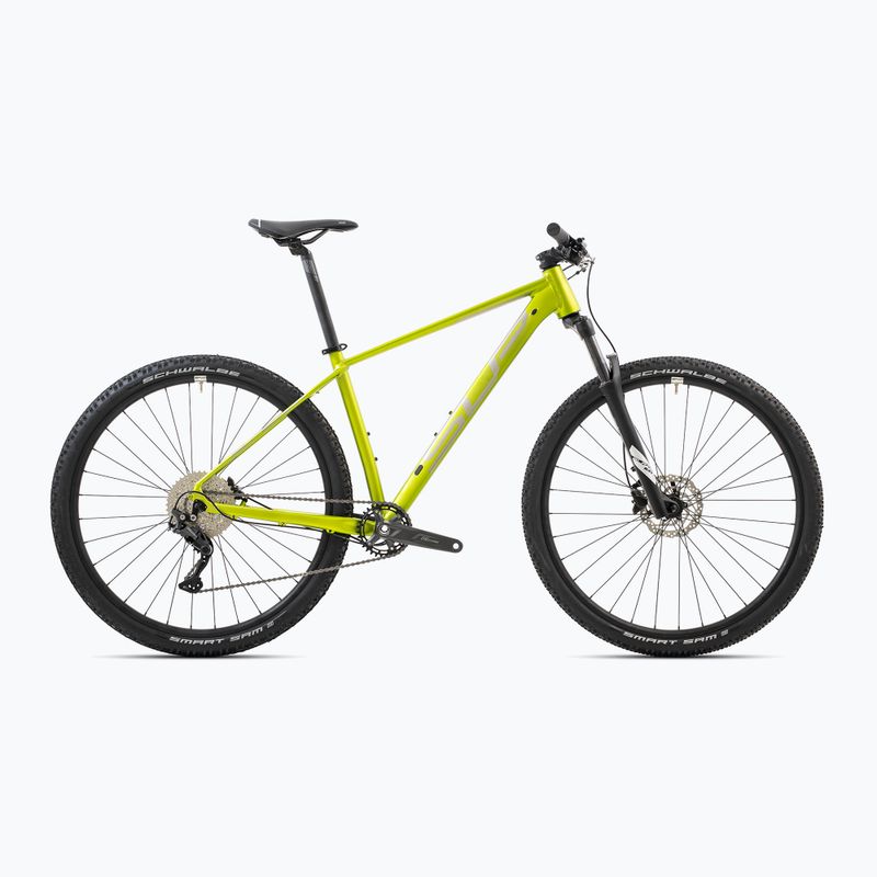 Horský bicykel Superior XC 859 matná limetková metalíza/chrómová strieborná