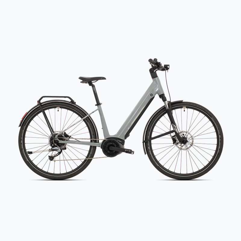 Elektrobicykel Superior eXR 6050 BLS Touring 36V 13.4Ah 500Wh lesklá šedá/chrómovo strieborná
