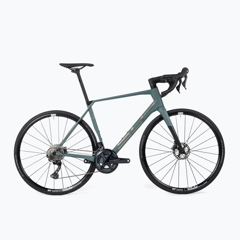 Cestný bicykel Superior X-ROAD Team Issue SE matný trooper green/chróm/čierna