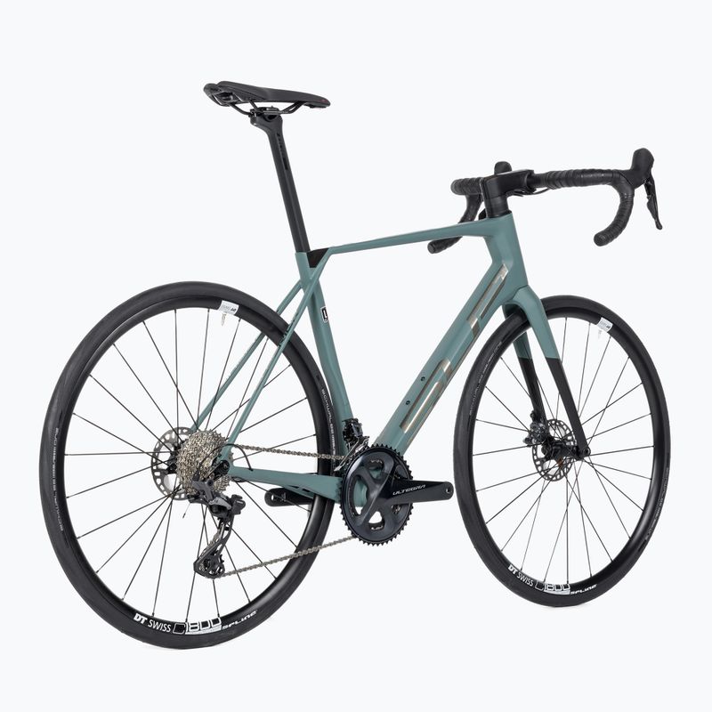 Cestný bicykel Superior X-ROAD Team Issue SE matný trooper green/chróm/čierna 3
