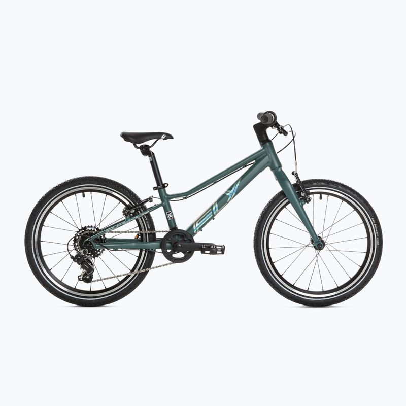 Detský bicykel Superior F.L.Y. 20 VB matná trooper zelená/hologram chróm