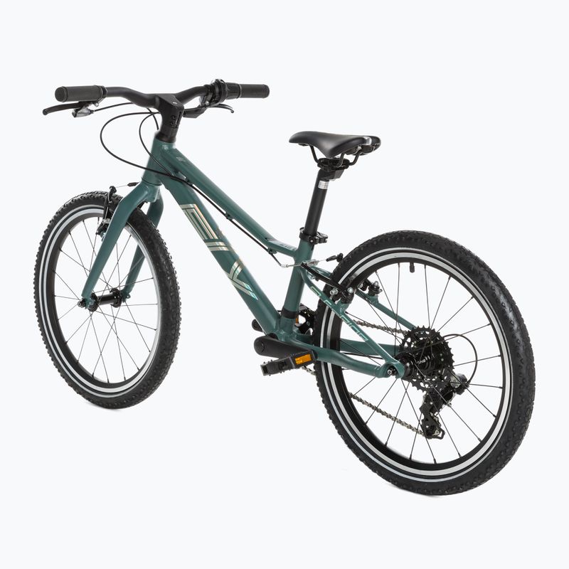 Detský bicykel Superior F.L.Y. 20 VB matná trooper zelená/hologram chróm 3
