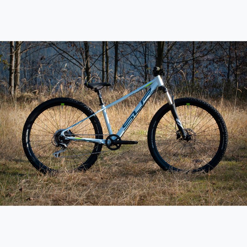 Detský bicykel Superior RACER XC 27 DB lesklý biely/modrý/neonyellow 2