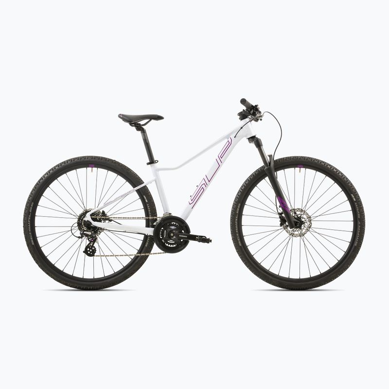 Dámsky horský bicykel Superior XC 819 W lesklá biela metalíza/fialová