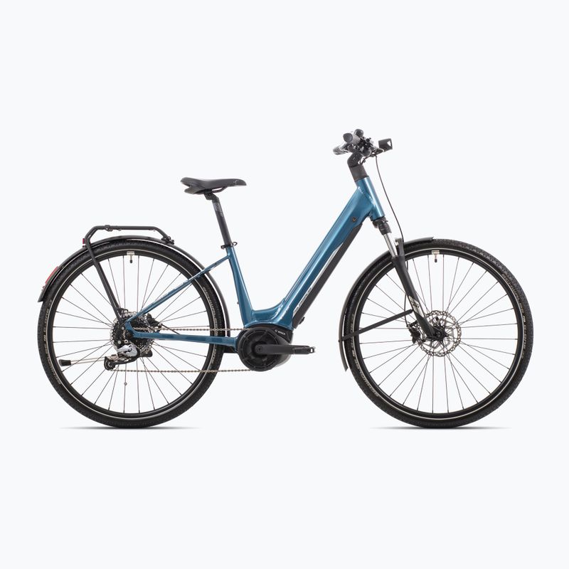 Elektrobicykel Superior eXR 6050 BLS Touring 36V 13.4Ah 500Wh lesklý benzín/chrómovo strieborný